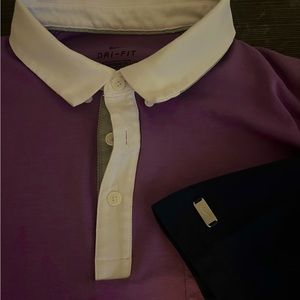 Nike Dri fit golf polo